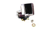 V-Twin - 33-1700 - Chrome Cow Bell Horn