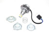 V-Twin - 33-1736 - White LED H4 Replacement Bulb Kit