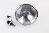 V-Twin - 33-1787 - 6-1/2 inch Spring Fork H-4/LED Headlamp Unit Chrome