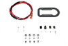 V-Twin - 33-1808 - Beehive Lamp Parts Kit - Fits 1939-1946 Harley-Davidson W, 1941-1946 FL, 1939-1946 EL