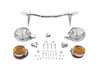 V-Twin - 33-2037 - Chrome Spotlamp Kit