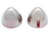 V-Twin - 33-2719 - Bullistic Turn Signal Lenses Red - Fits 1963-1984 Harley-Davidson FL