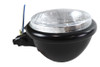 V-Twin - 33-3042 - 5-3/4 inch Black Round Headlamp