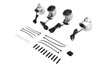 V-Twin - 33-5013 - Chrome Revox Bullet LED Turn Signal Lamp Kit