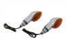 V-Twin - 33-6493 - Mini Cateye Winker Marker Lamp Set
