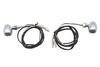 V-Twin - 33-7037 - Mini LED Turn Signal Assembly Chrome