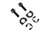 V-Twin - 3308-6 - Exhaust Pipe Locking Bolt Mounting Kit Black Oxide Plated