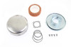 V-Twin - 34-0208 - 6 inch Linkert J-Slot Air Cleaner - Fits 1941-1952 Harley-Davidson WL, 1941-1948 UL