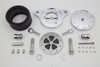 V-Twin - 34-0248 - Wyatt Gatling Air Cleaner Kit Chrome