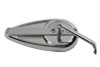V-Twin - 34-0330 - Teardrop Mirror Set with Round Stems Chrome V-Twin - 34-0330 - Teardrop Mirror Set with Round Stems Chrome