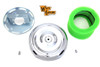 V-Twin - 34-0415 - Wyatt Gatling 8 inch Round Air Cleaner Chrome