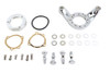 V-Twin - 34-0460 - Air Cleaner Bracket Kit Chrome Billet