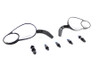 V-Twin - 34-0465 - Big Twin Mirror Set Black