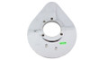 V-Twin - 34-0519 - Air Cleaner Backing Plate Chrome