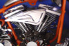 V-Twin - 34-0668 - Sweeper Air Cleaner Chrome Billet