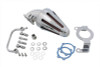 V-Twin - 34-0670 - Spike Air Cleaner Breather Chrome