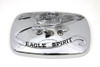 V-Twin - 34-0731 - Chrome Eagle Spirit Mirror Head V-Twin - 34-0731 - Chrome Eagle Spirit Mirror Head