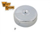 V-Twin - 34-0947 - Wyatt Gatling Air Cleaner Assembly Chrome 8 inch