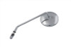 V-Twin - 34-1000 - Round Mirror Chrome