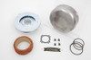 V-Twin - 34-1055 - Smooth Raw J-Slot Air Cleaner