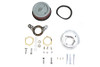V-Twin - 34-1257 - Hi-Flow Air Cleaner Backing Plate Kit Chrome