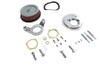 V-Twin - 34-1257 - Hi-Flow Air Cleaner Backing Plate Kit Chrome