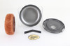 V-Twin - 34-1323 - 7 inch Raw Linkert Air Cleaner