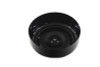 V-Twin - 34-1380 - Black Round Bobbed Style 7 inch Air Cleaner Cover