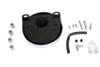 V-Twin - 34-1467 - Round Air Cleaner Smooth - Fits 1990-2015 Harley-Davidson FLST, FXST, 1988-1990 XL