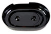 V-Twin - 34-1468 - Oval Air Cleaner Cover Black - Fits 1971-1984 Harley-Davidson FL, 1984-1989 FXST, 1971-1984 FX, 1966-2003 XL, 1986-1989 FLST, 1979-1989 FLT