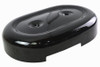 V-Twin - 34-1468 - Oval Air Cleaner Cover Black