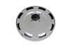 V-Twin - 34-1531 - 7 inch Linkert Bird J-Slot Style Air Cleaner Assembly Chrome - Fits 1936-1957 Harley-Davidson G, 1941-1952 W