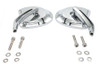 V-Twin - 34-1598 - Mini Tapered Mirror Set with Short Slotted Stem