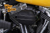 V-Twin - 34-1602 - Black Wyatt Gatling Air Cleaner Assembly - Fits 1993-2007 Harley-Davidson FXST, FXD
