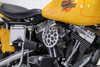 V-Twin - 34-1611 - Chrome Wyatt Gatling Air Cleaner Assembly - Fits 1993-2007 Harley-Davidson FXD