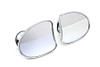 V-Twin - 34-1736 - Mini Fairing Mirror Set Chrome