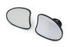 V-Twin - 34-1737 - Mini Fairing Mirror Set Black