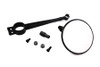 V-Twin - 34-1831 - 3 inch Black Face Mirror Kit