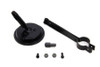 V-Twin - 34-1831 - 3 inch Black Face Mirror Kit
