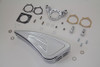 V-Twin - 34-1848 - Chrome Wyatt Gatling Air Cleaner Assembly