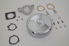 V-Twin - 34-1859 - Chrome Wyatt Gatling Air Cleaner Assembly