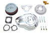 V-Twin - 34-1862 - Chrome Wyatt Gatling Air Cleaner Assembly