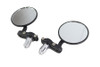V-Twin - 34-1971 - Cafe Style Mirror Set Black