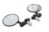 V-Twin - 34-1971 - Cafe Style Mirror Set Black
