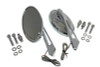 V-Twin - 34-9163 - Chrome Billet Mirror Set