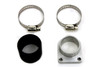 V-Twin - 35-0216 - 3 Bolt Linkert Carburetor Adapter Kit - Fits 1937-1948 Harley-Davidson UL, 1935-1952 WL