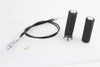 V-Twin - 35-0278 - Twist Grip Kit with Cables - Fits 1990-1996 Harley-Davidson FL, FX, XL