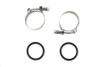 V-Twin - 35-0415 - Power Intake Manifold Clamp Kit with O-Rings - Fits 1971-1977 Harley-Davidson FX, 1955-1977 FL, 1957-1977 XL