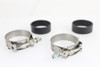 V-Twin - 35-0448 - Power Intake Manifold Clamp Kit with Flat Seals