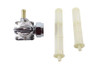 V-Twin - 35-0583 - Petcock with Male Thread Chrome - Fits 1995-2001 Harley-Davidson FLT, FXST, FLST, FXD